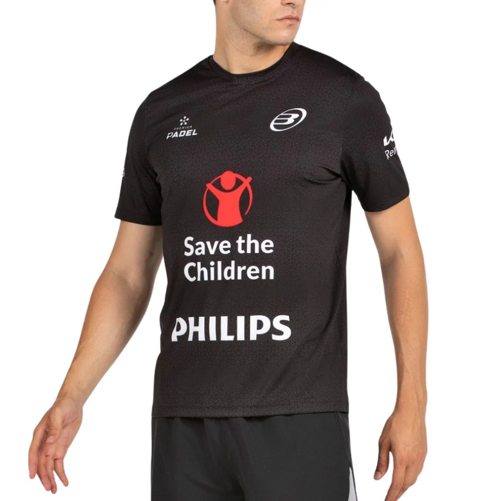 Bullpadel Shirt Mofero DN Padel Heren Zwart - Image 2
