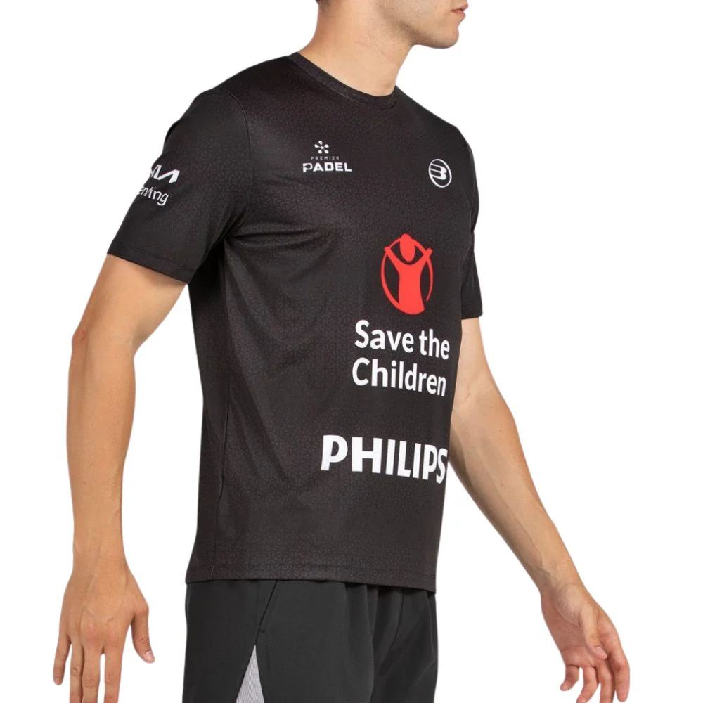 Bullpadel Shirt Mofero DN Padel Heren Zwart - Image 3