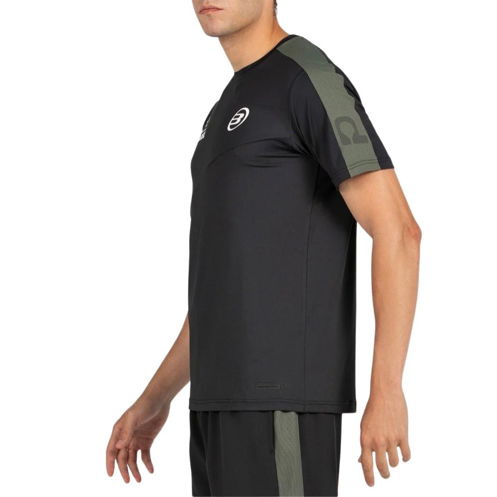 Bullpadel Shirt Pocate Padel Heren Zwart - Image 3