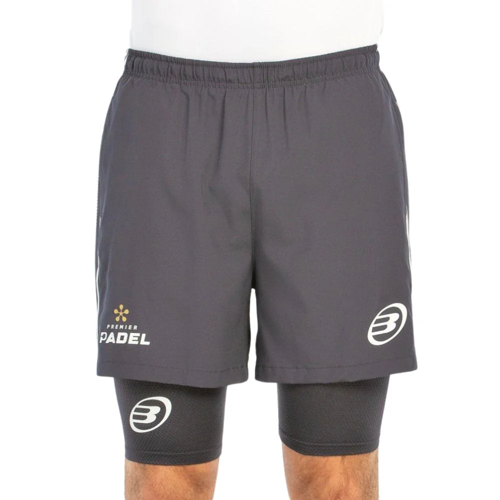 Bullpadel Short Barde Heren Carbon