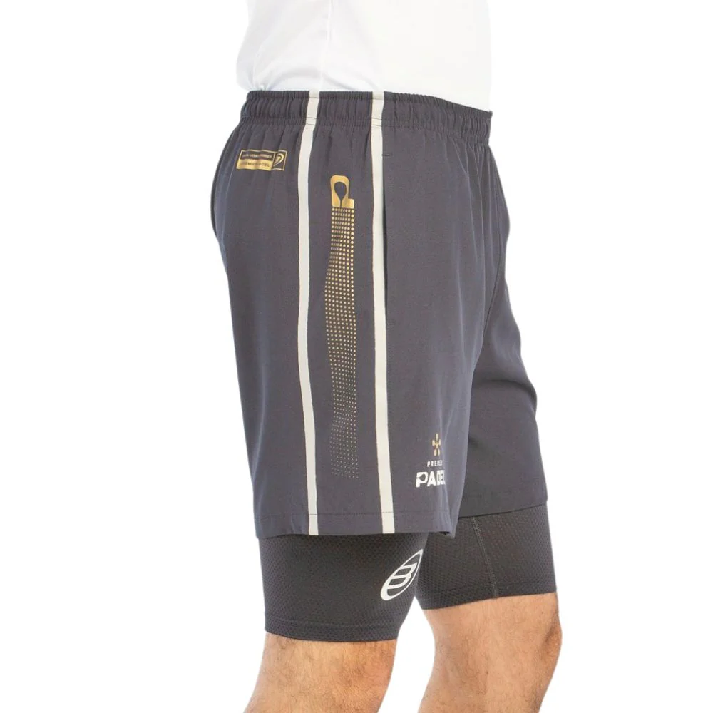 Bullpadel Short Barde Heren Carbon - Image 3