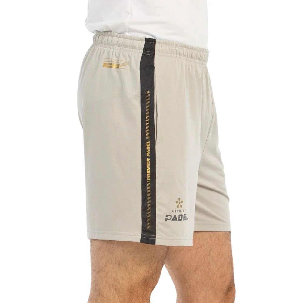 Bullpadel Short Buzos Heren Grijs - Image 4