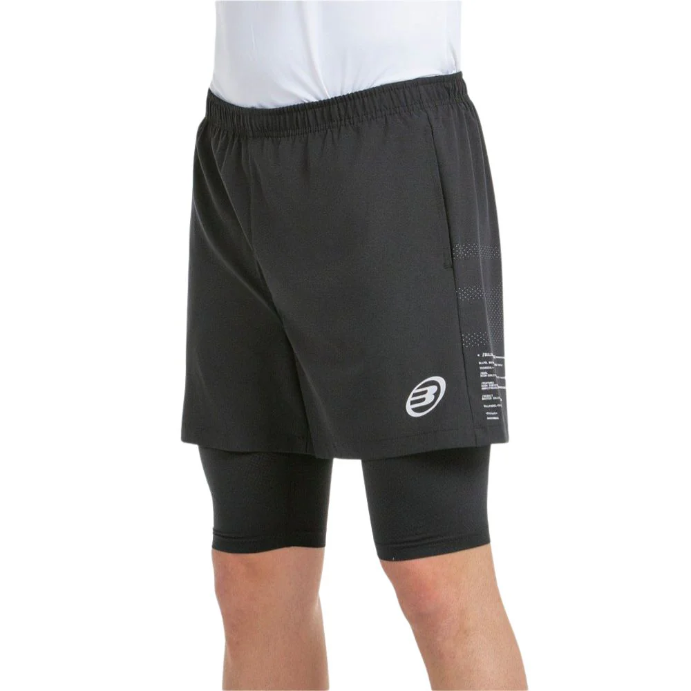 Bullpadel Short Meta Heren Zwart - Image 4