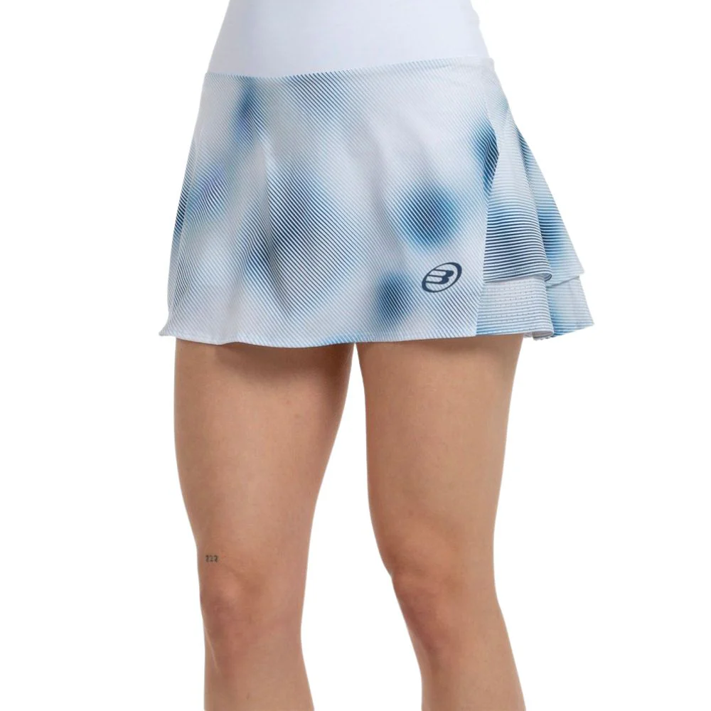 Bullpadel Skort Dauga Dames Wit Blauw - Image 3