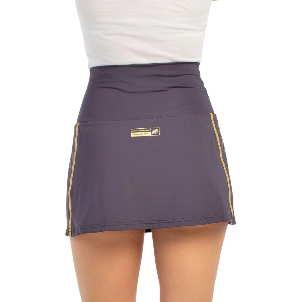 Bullpadel Skirt Premier Padel Adiar Zwart - Image 3