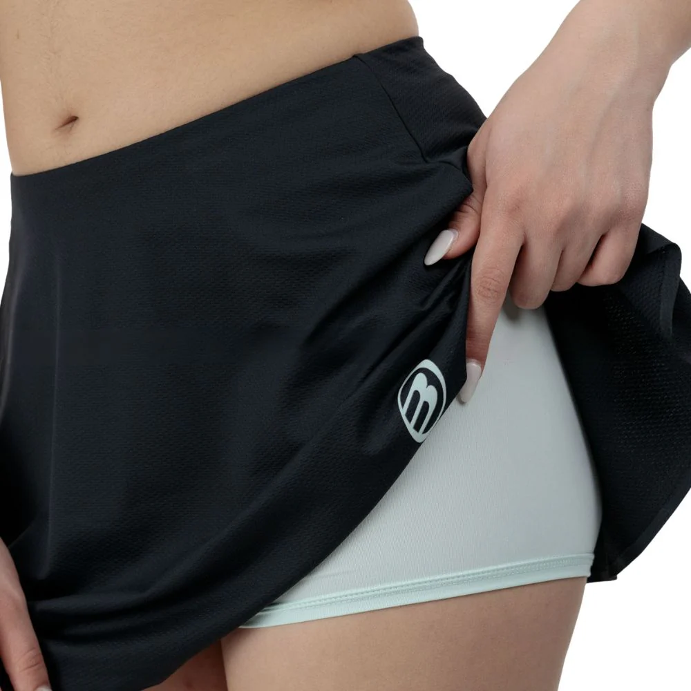 Bullpadel Skort Ademe Dames Zwart - Image 3