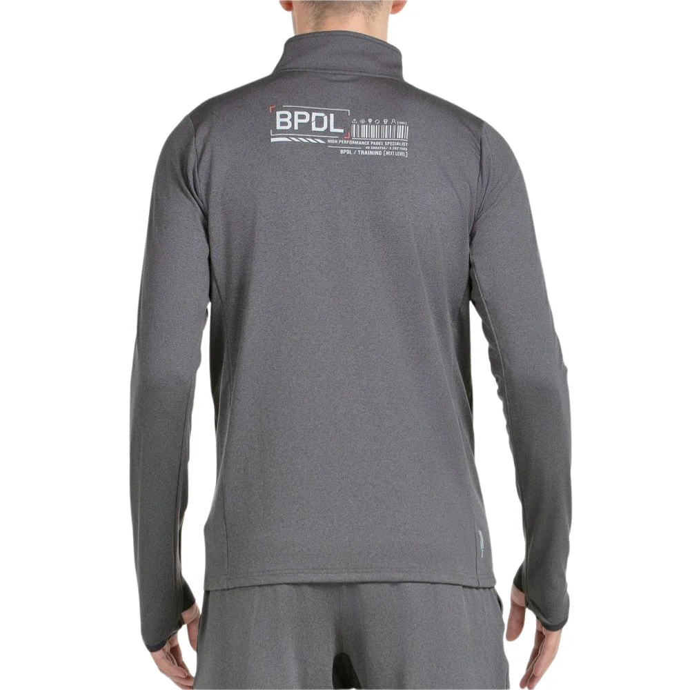 Bullpadel Sweatshirt Eridanu Heren Donkergrijs - Image 4