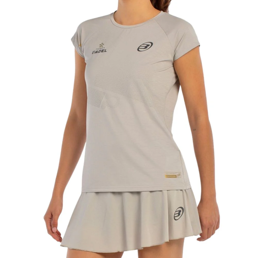 Bullpadel T-shirt Afore Dames Grijs - Image 2
