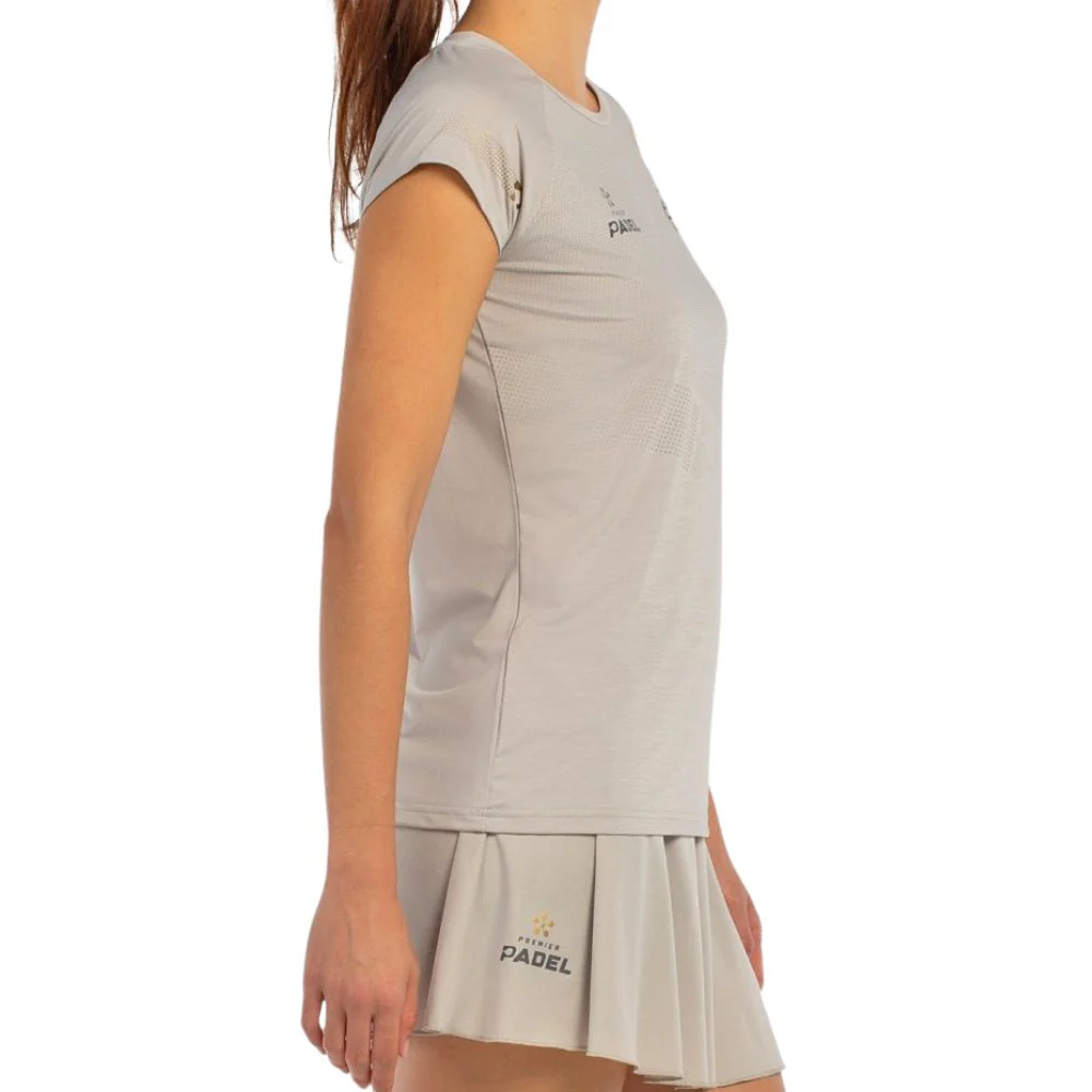 Bullpadel T-shirt Afore Dames Grijs - Image 4