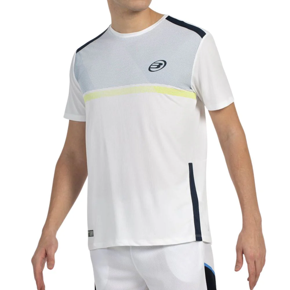 Bullpadel T-shirt Bilao Heren Wit - Image 2