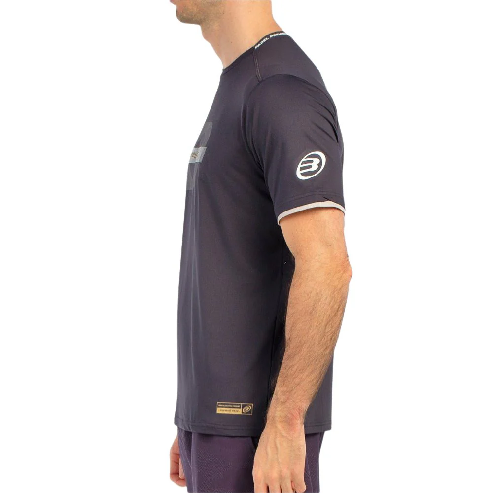 Bullpadel T-shirt Bises Heren Carbon - Image 3