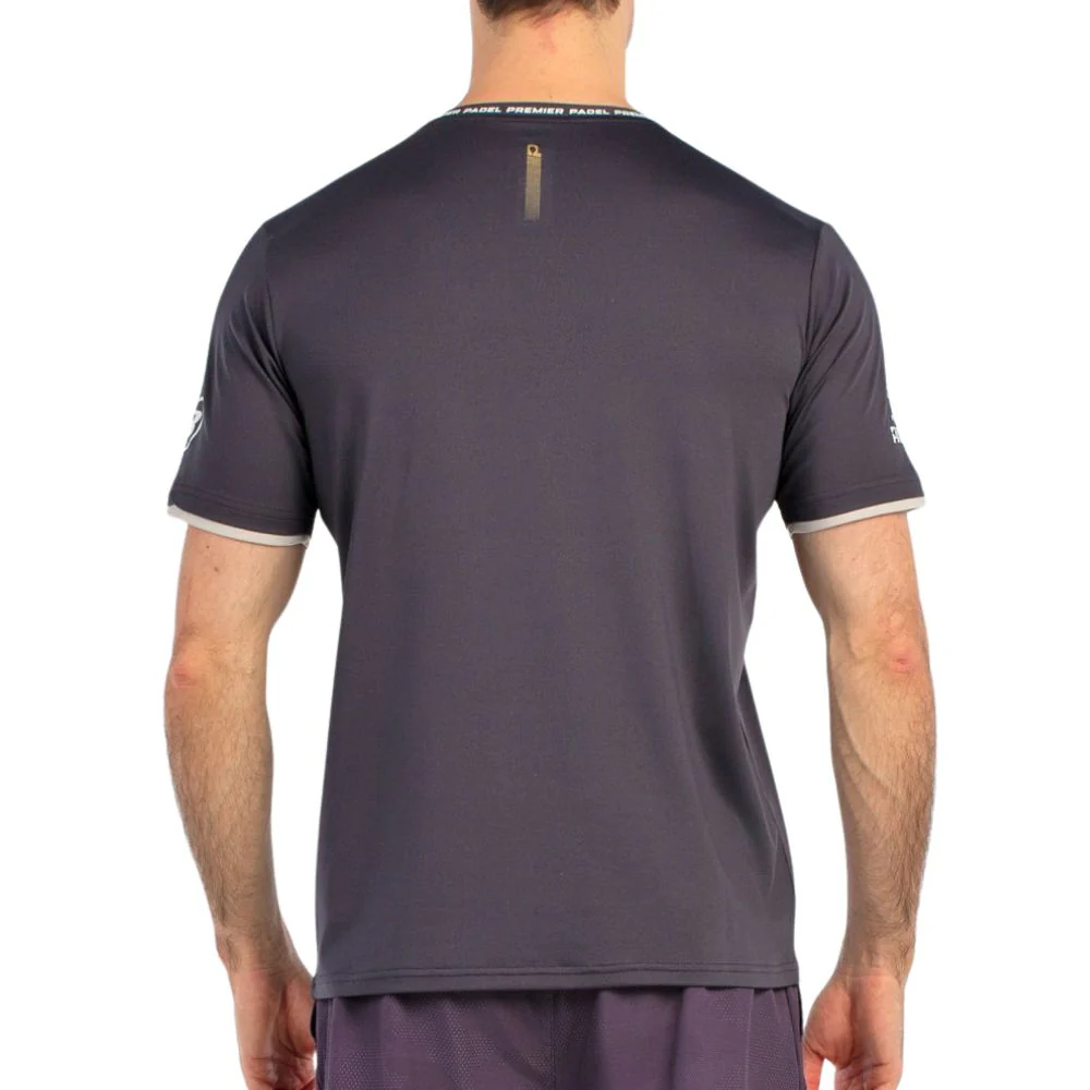 Bullpadel T-shirt Bises Heren Carbon - Image 4