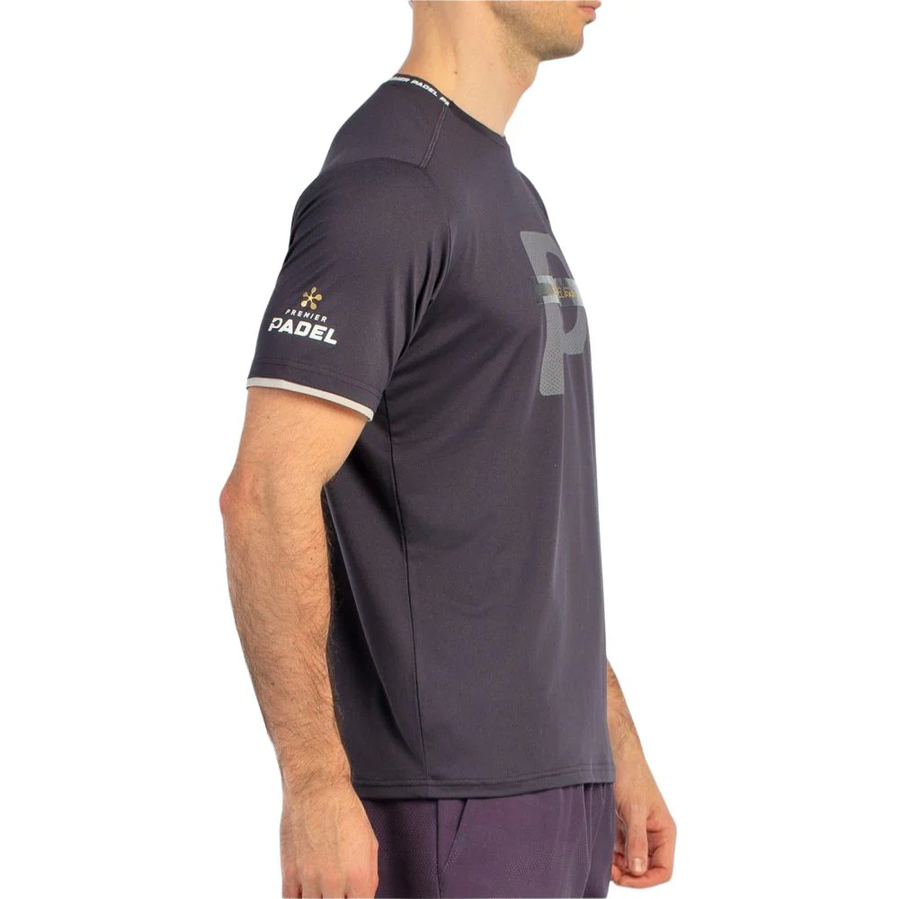 Bullpadel T-shirt Bises Heren Carbon - Image 5