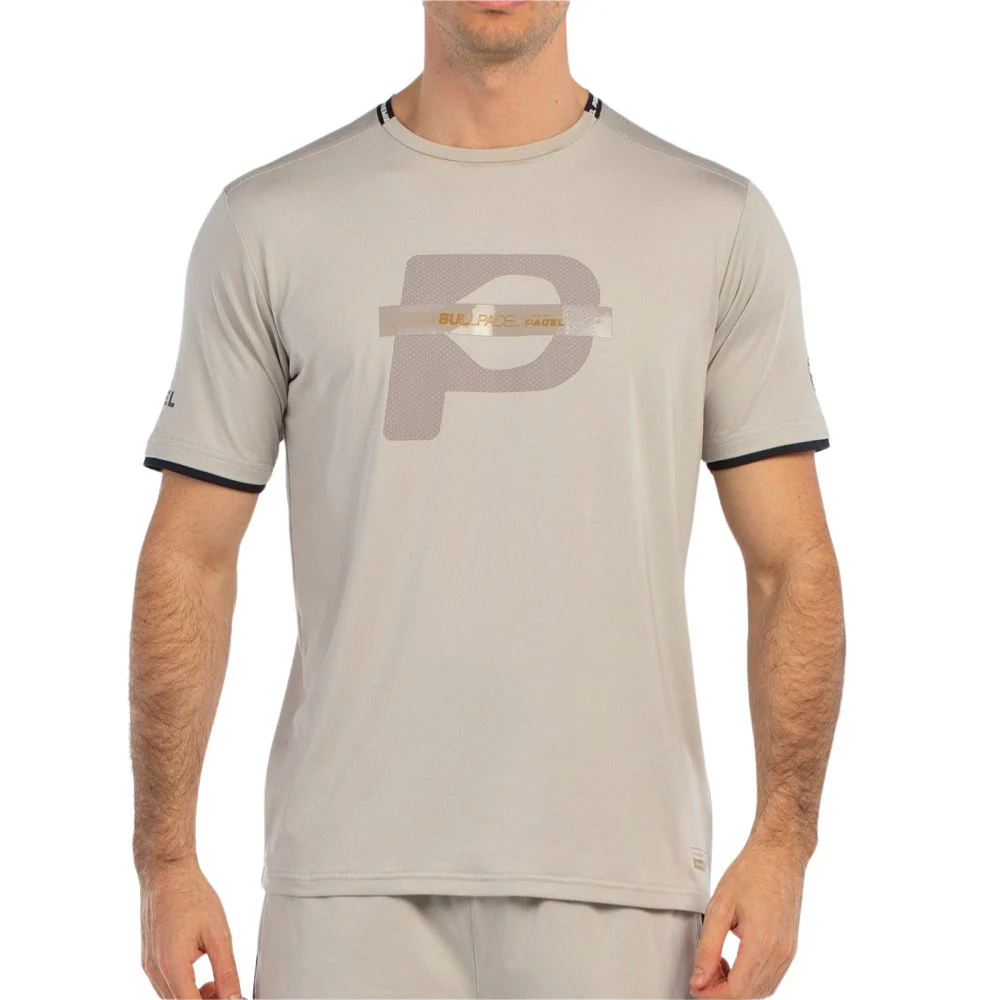 Bullpadel T-shirt Bises Heren Grijs