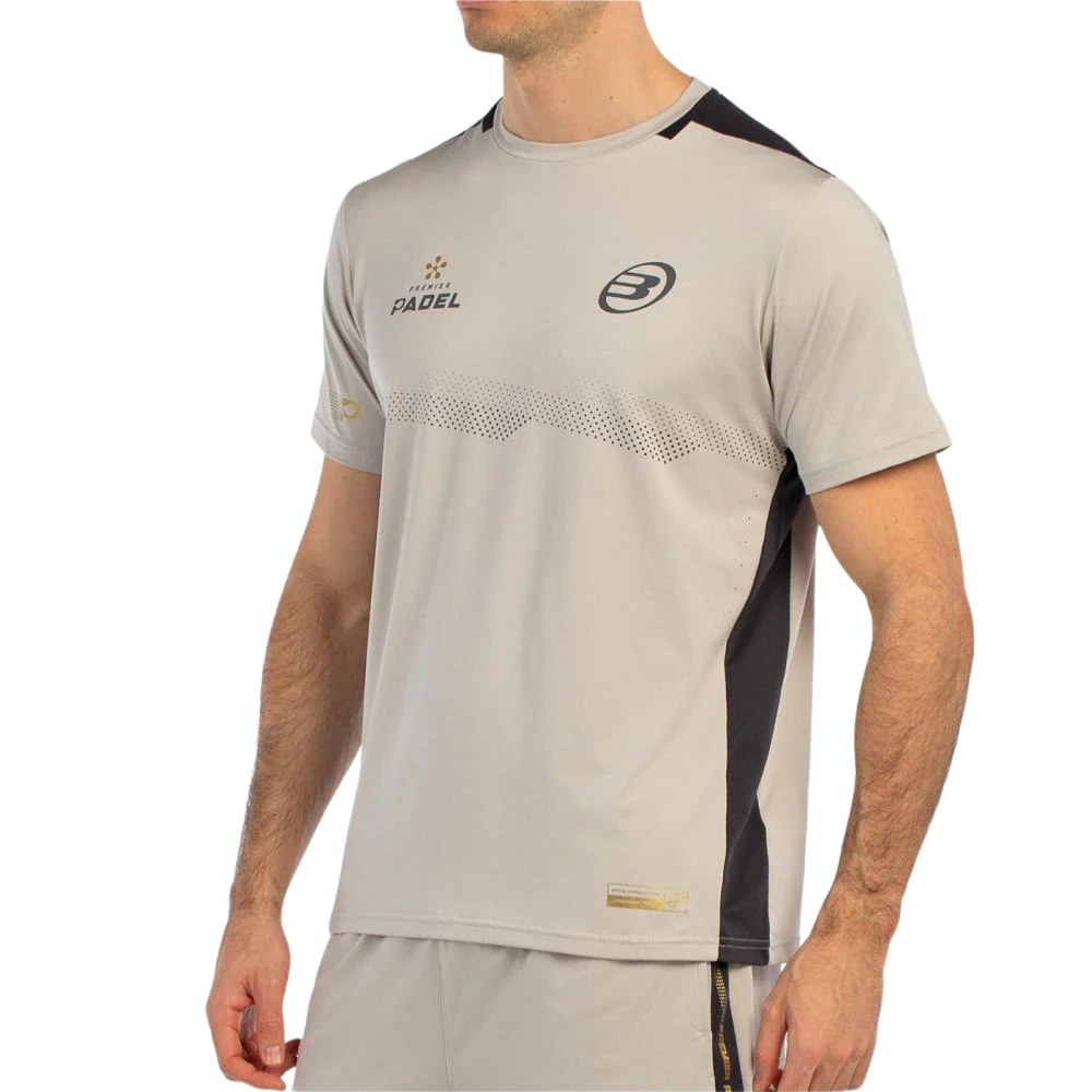 Bullpadel T-shirt Brece Heren Grijs - Image 2