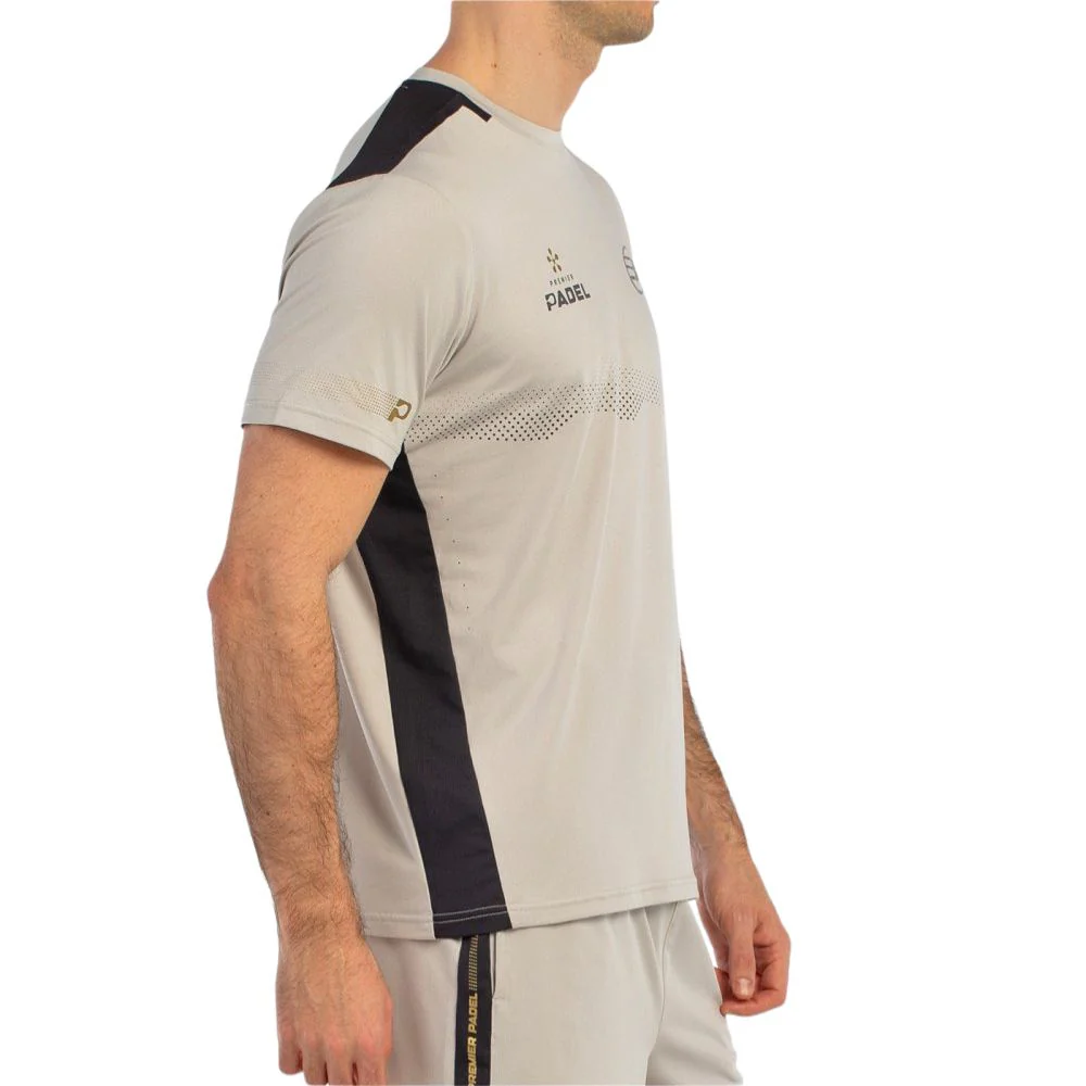 Bullpadel T-shirt Brece Heren Grijs - Image 4