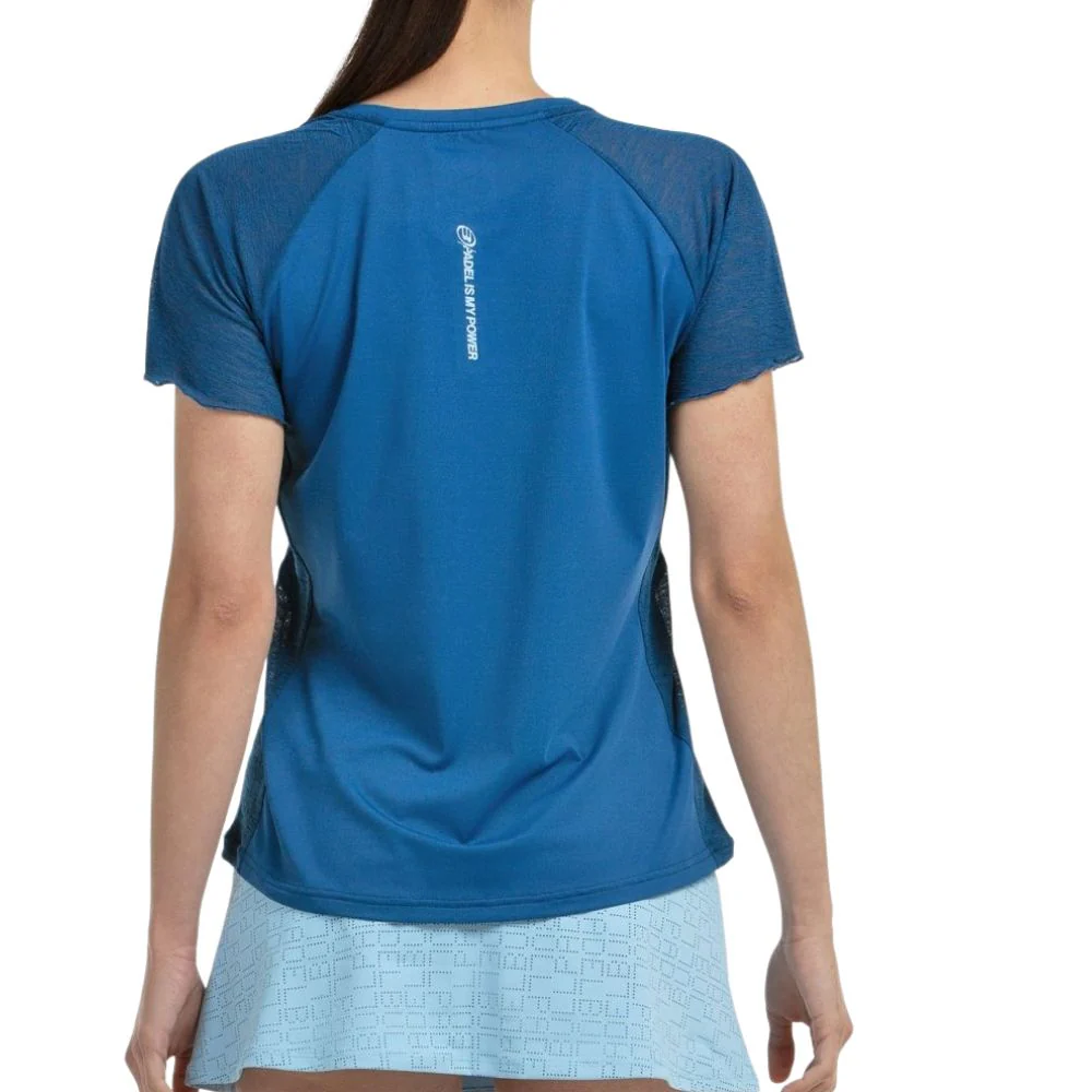Bullpadel T-shirt Dedale Dames Blauw - Image 2