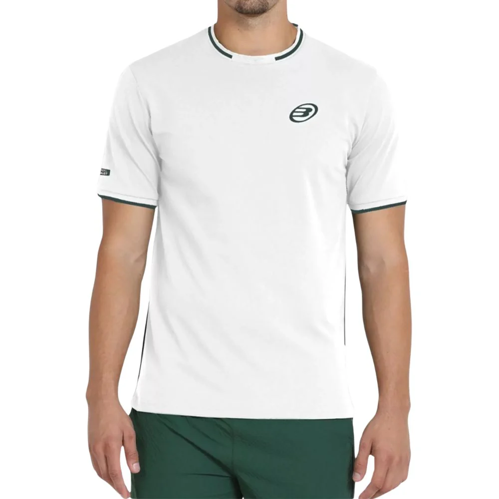 Bullpadel T-shirt Louren 25V Heren Wit