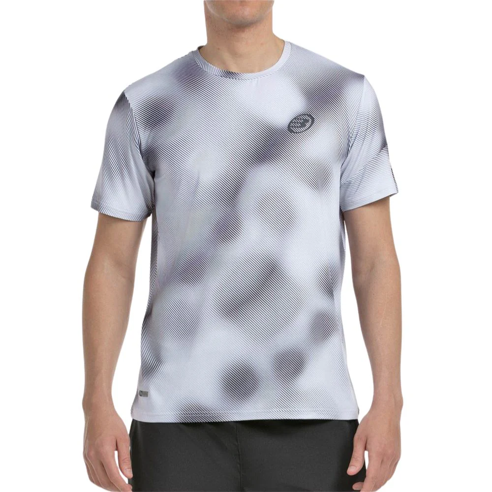 Bullpadel T-shirt Manaus Heren Wit Zwart