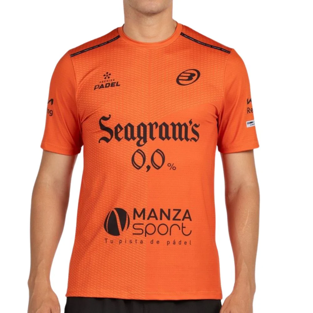 Bullpadel T-shirt Mesia PN Heren Oranje