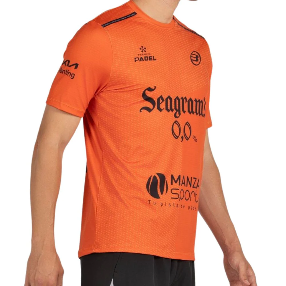 Bullpadel T-shirt Mesia PN Heren Oranje - Image 3