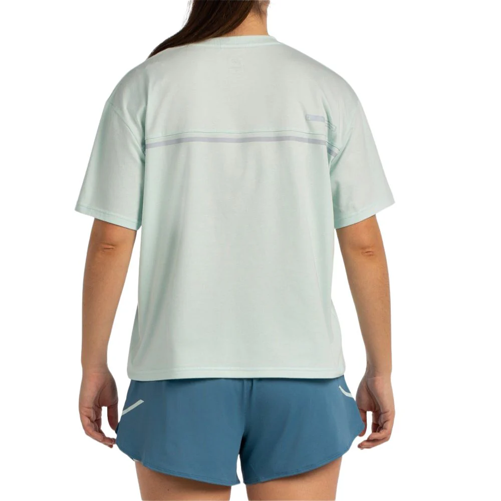 Bullpadel T-shirt Oyeme Dames Blauw Groen - Image 2