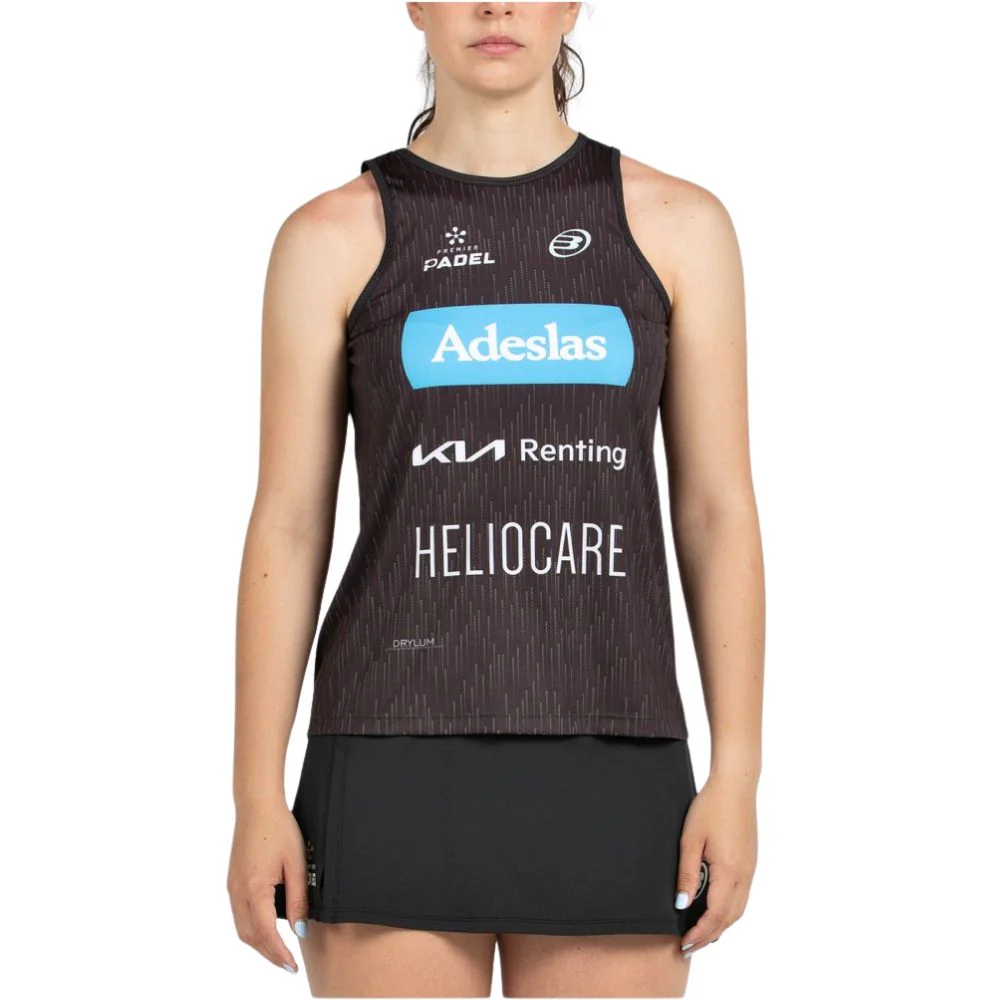 Bullpadel Tank Top Abure Dames Zwart