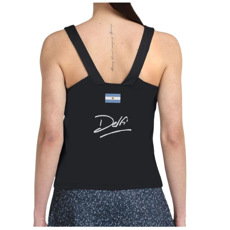 Bullpadel Tank Top Brete DB Dames Zwart - Image 2