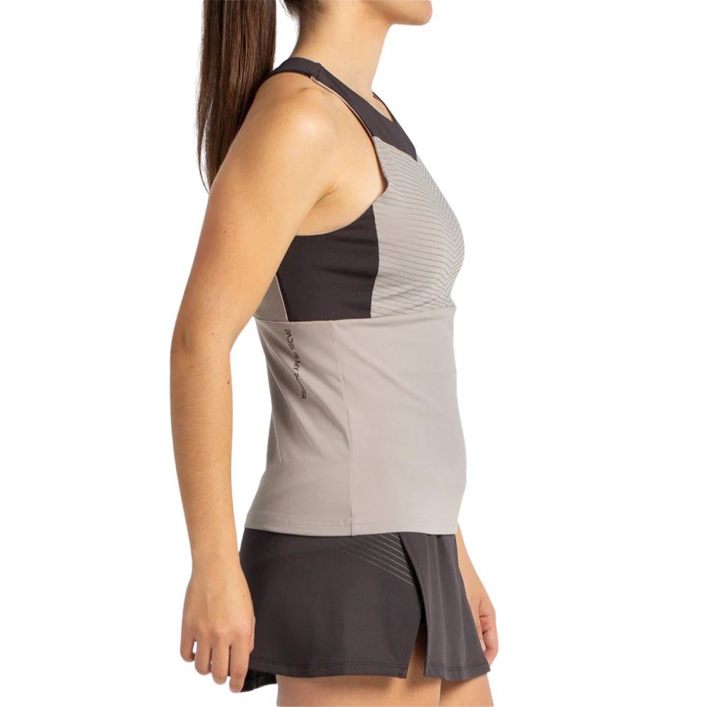 Bullpadel Tank Top Erare Dames Grijs - Image 3