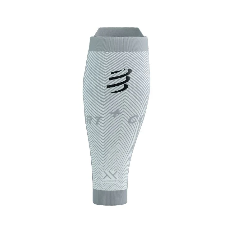Compressport Calf Sleeves R2 Oxygen Unisex Wit - Image 4