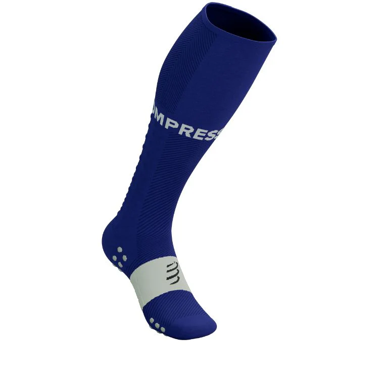 Compressport Full Socks Run Unisex Blauw - Image 3