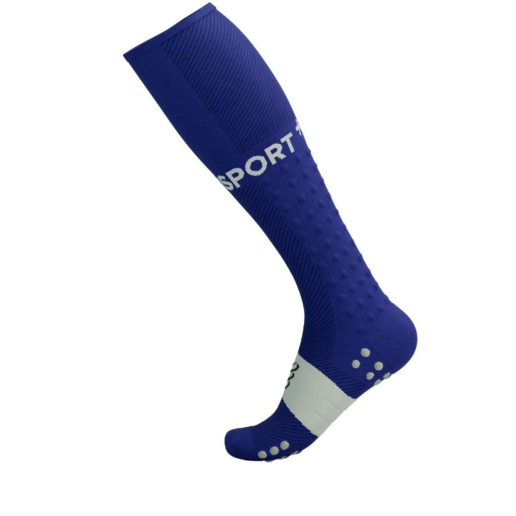 Compressport Full Socks Run Unisex Blauw - Image 4