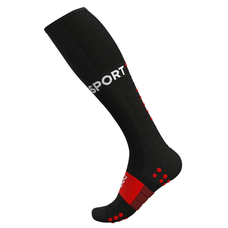 Compressport Full Socks Run Unisex Zwart - Image 3