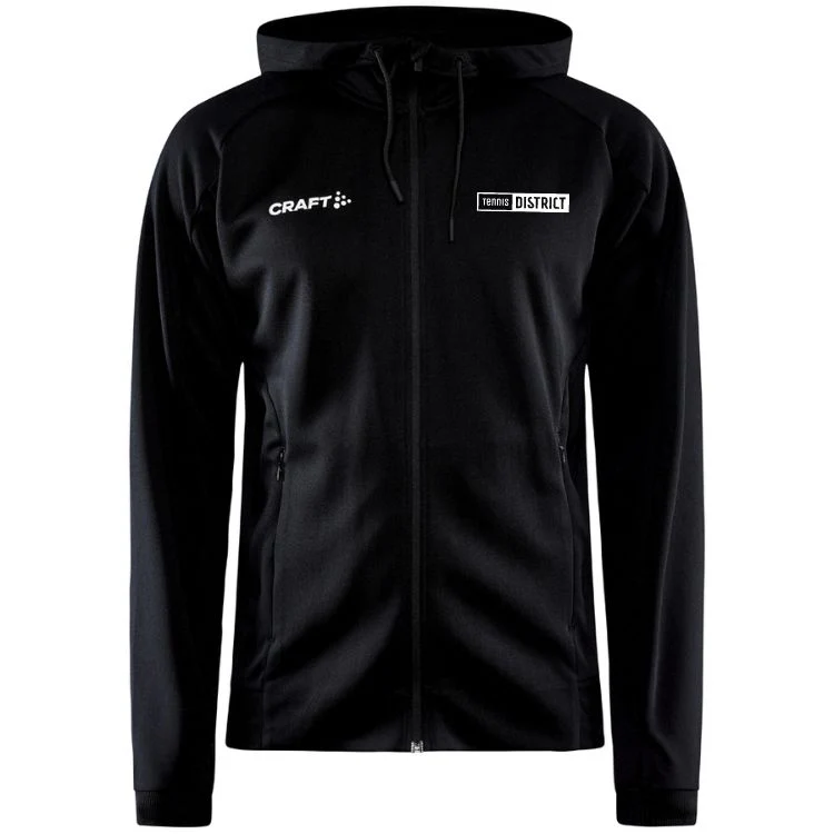 Craft Trainingspak Evolve Dames Logo Tennisdistrict Zwart - Image 2