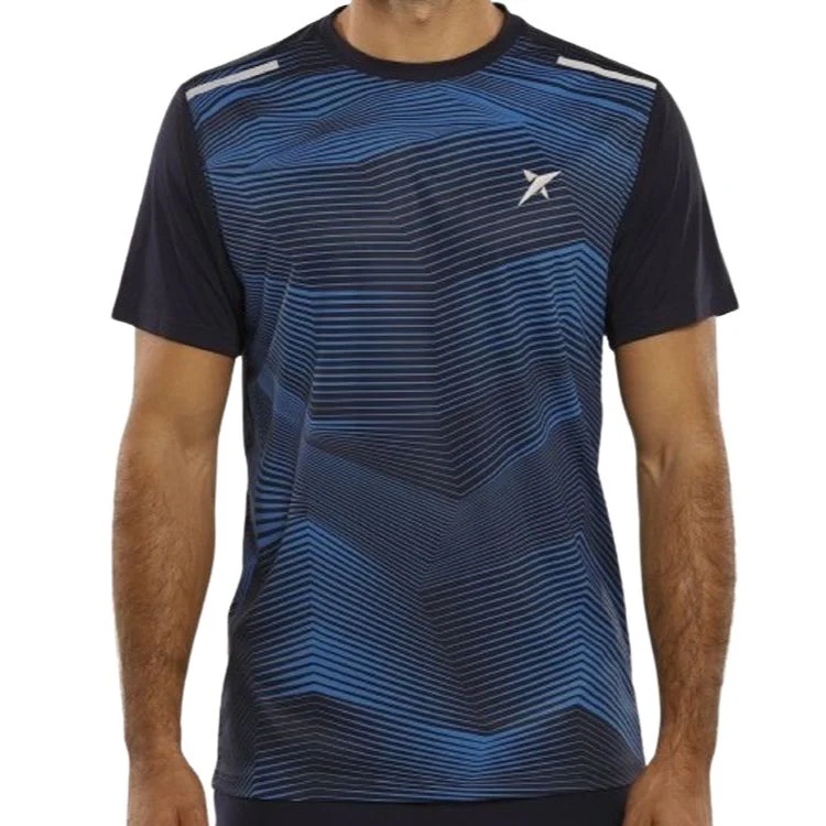 Drop Shot T-Shirt Crewneck Shirt JMD Rush Azul Heren Blauw