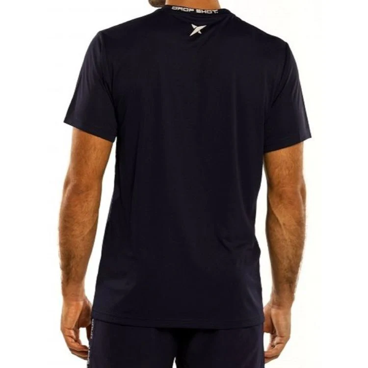 Drop Shot T-Shirt Crewneck Shirt JMD Rush Azul Heren Blauw - Image 4