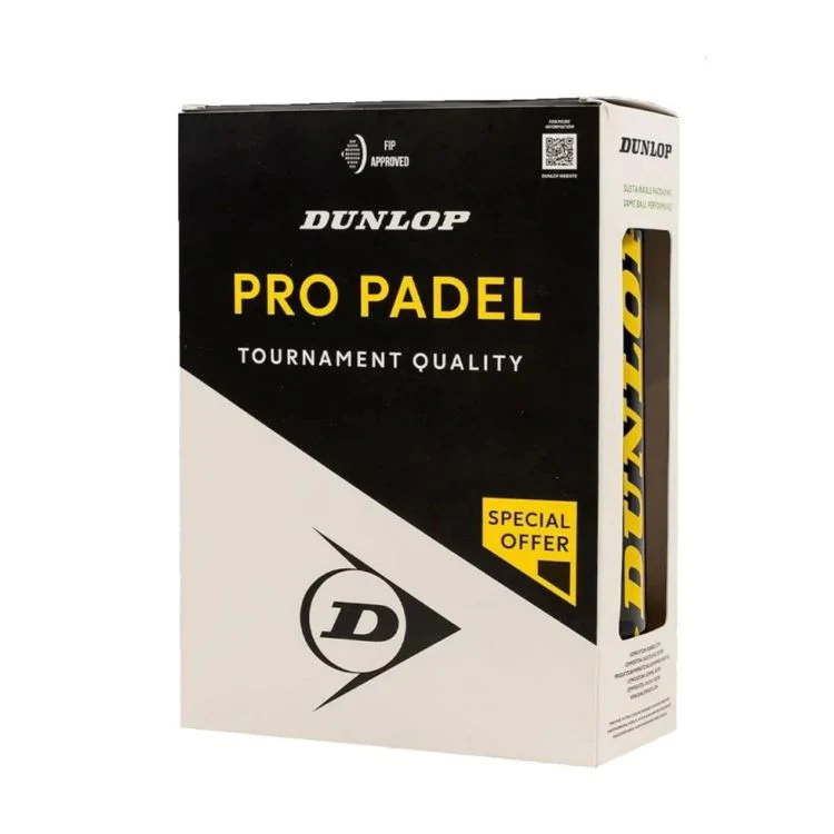 Dunlop Padelballen Padel Pro 2 x 3 Ballen - Image 2
