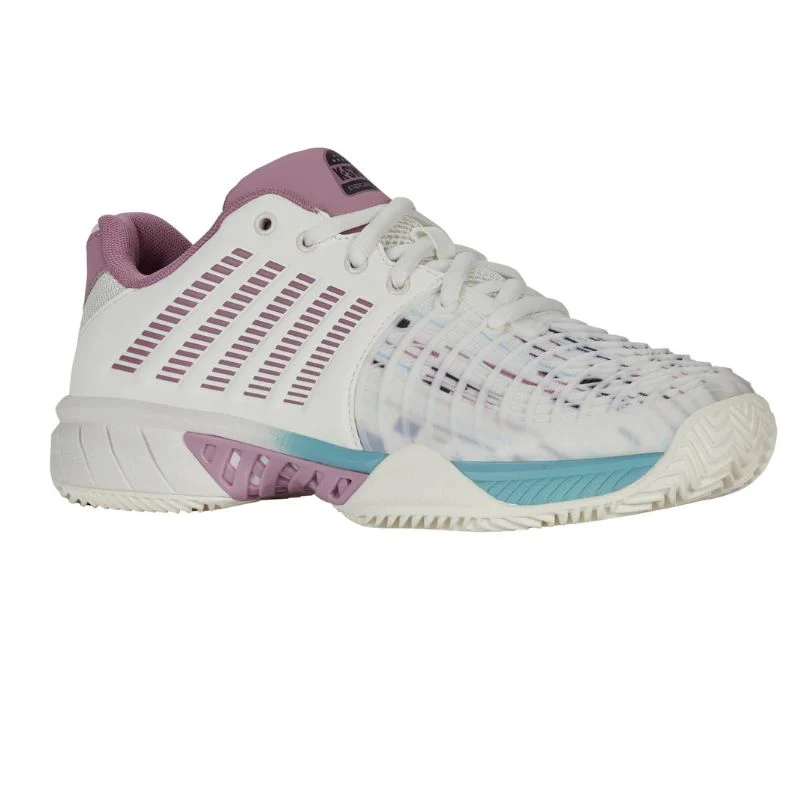 K-Swiss Padelschoen Express Light 3 Dames Wit Lila - Image 3