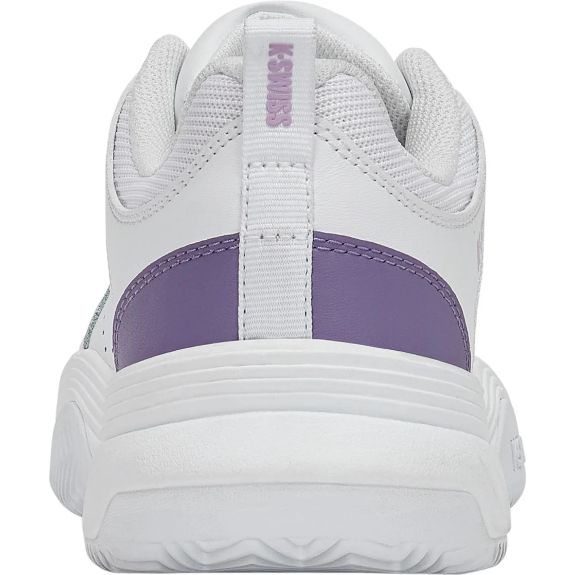 K-Swiss Tennisschoen Padelschoen Court Express 2 Clay Dames Wit Paars - Image 4