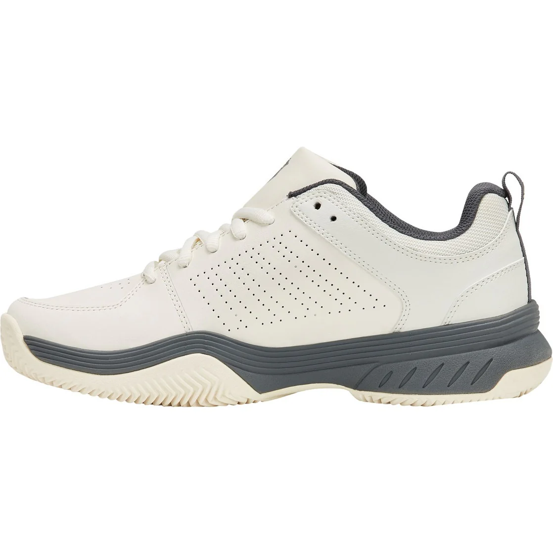 K-Swiss Tennisschoen Padelschoen Court Express 2 Clay Heren Wit Grijs - Image 2