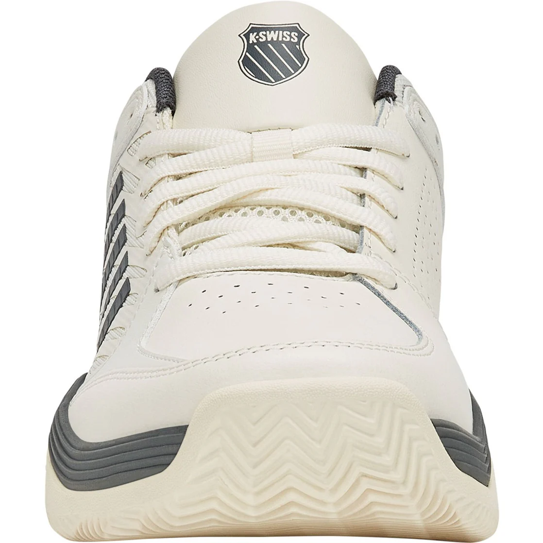 K-Swiss Tennisschoen Padelschoen Court Express 2 Clay Heren Wit Grijs - Image 4