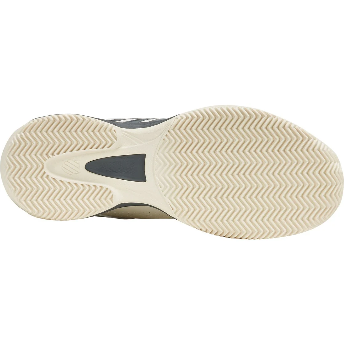 K-Swiss Tennisschoen Padelschoen Court Express 2 Clay Heren Wit Grijs - Image 7
