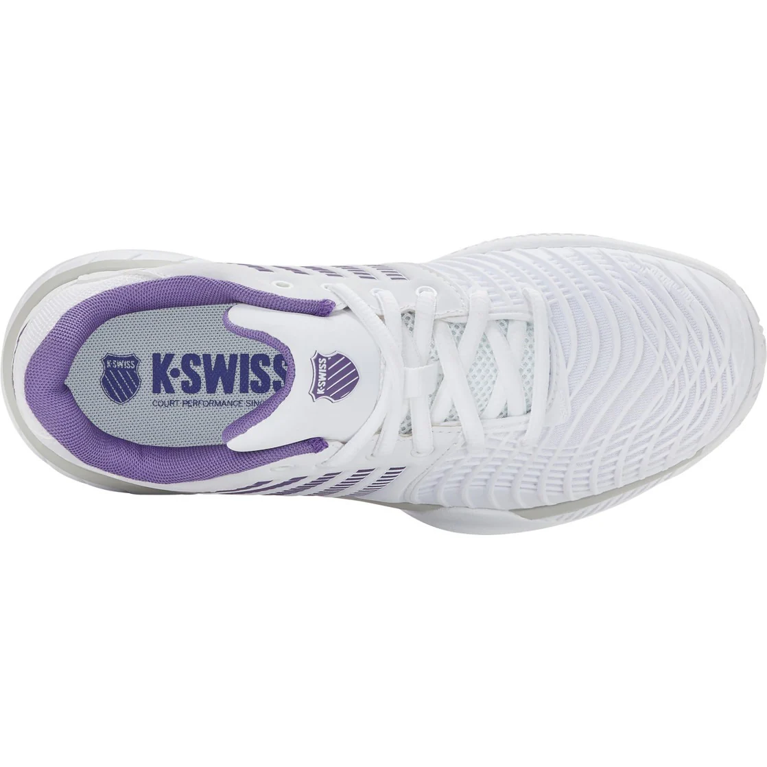 K-Swiss Tennisschoen Padelschoen Express Light 3 Clay Dames Wit Paars - Image 6