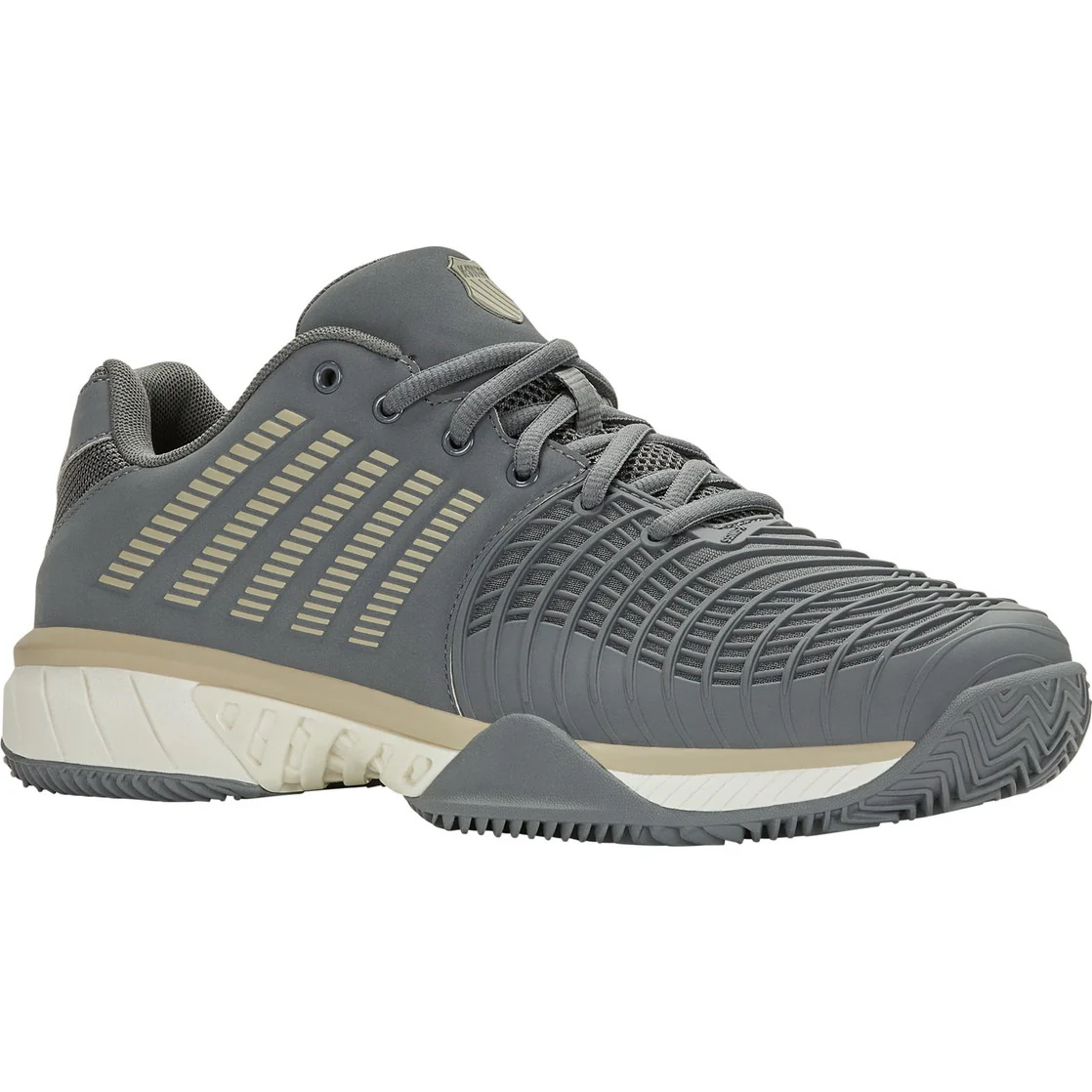 K-Swiss Tennisschoen Padelschoen Express Light 3 Clay Heren Grijs - Image 3