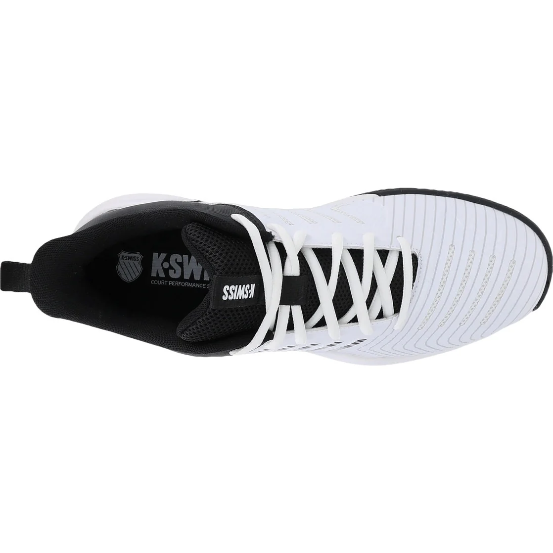 K-Swiss Tennisschoen Padelschoen Ultrashot Light Clay Heren Wit Zwart - Image 6