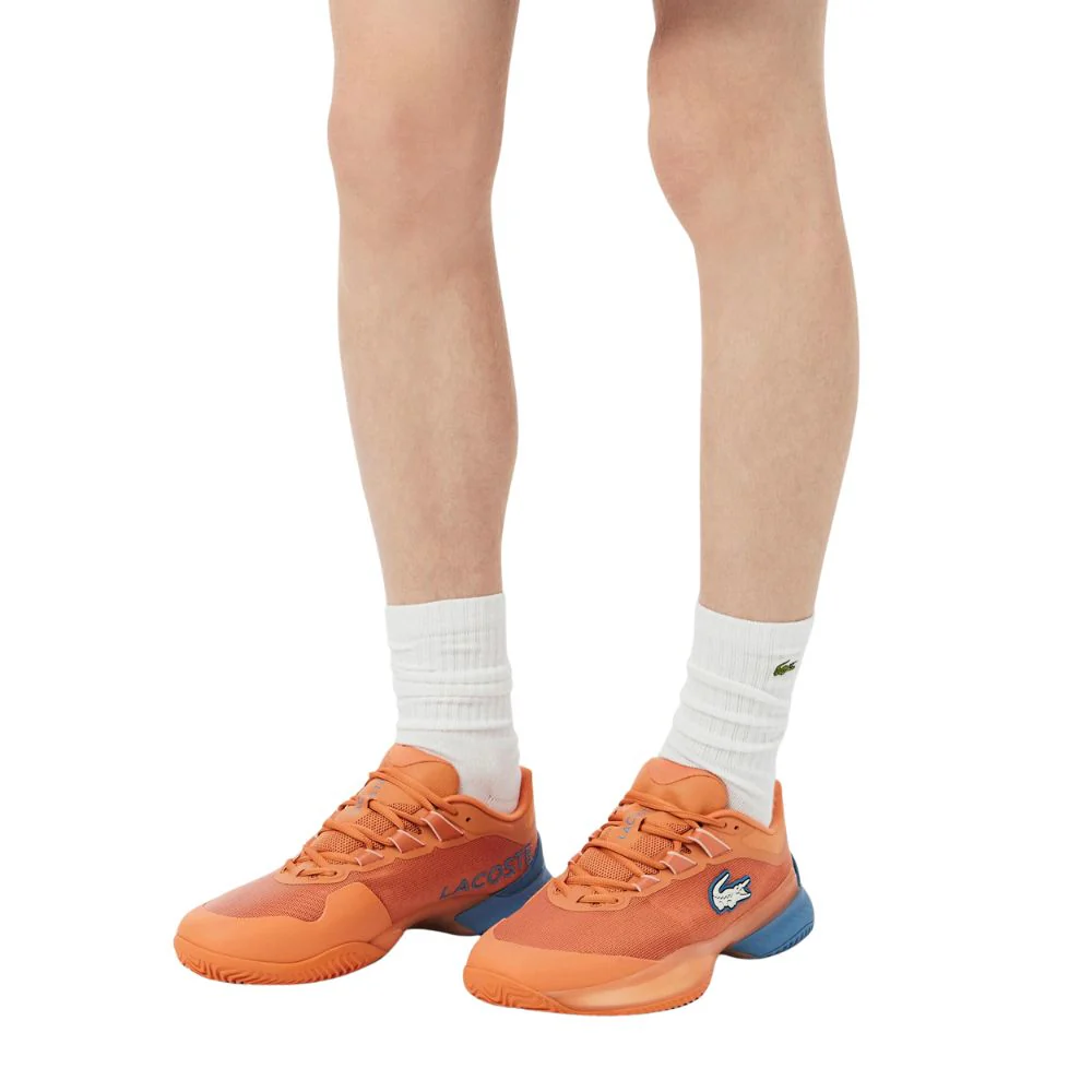 Lacoste AG-LT Ultra Gravel Tennisschoenen Heren Oranje - Image 6