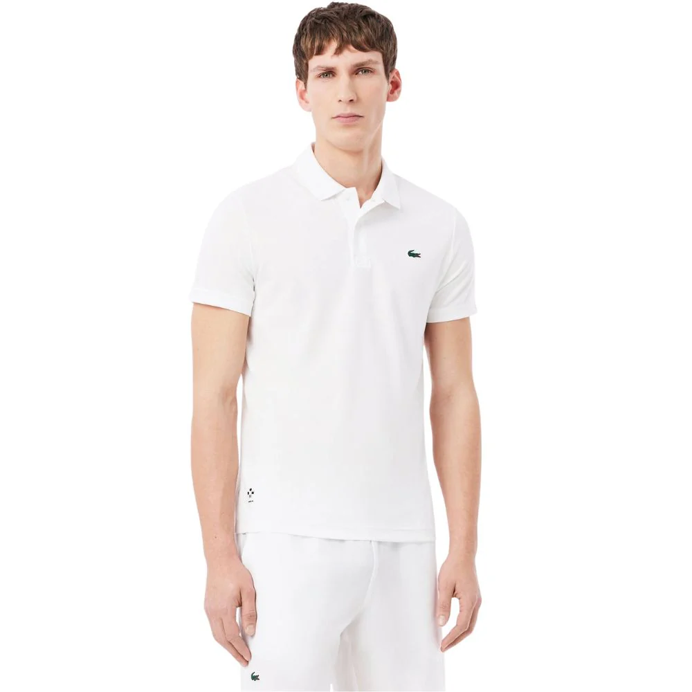 Lacoste Polo Tennis Daniil Medvedev Heren Wit - Image 3