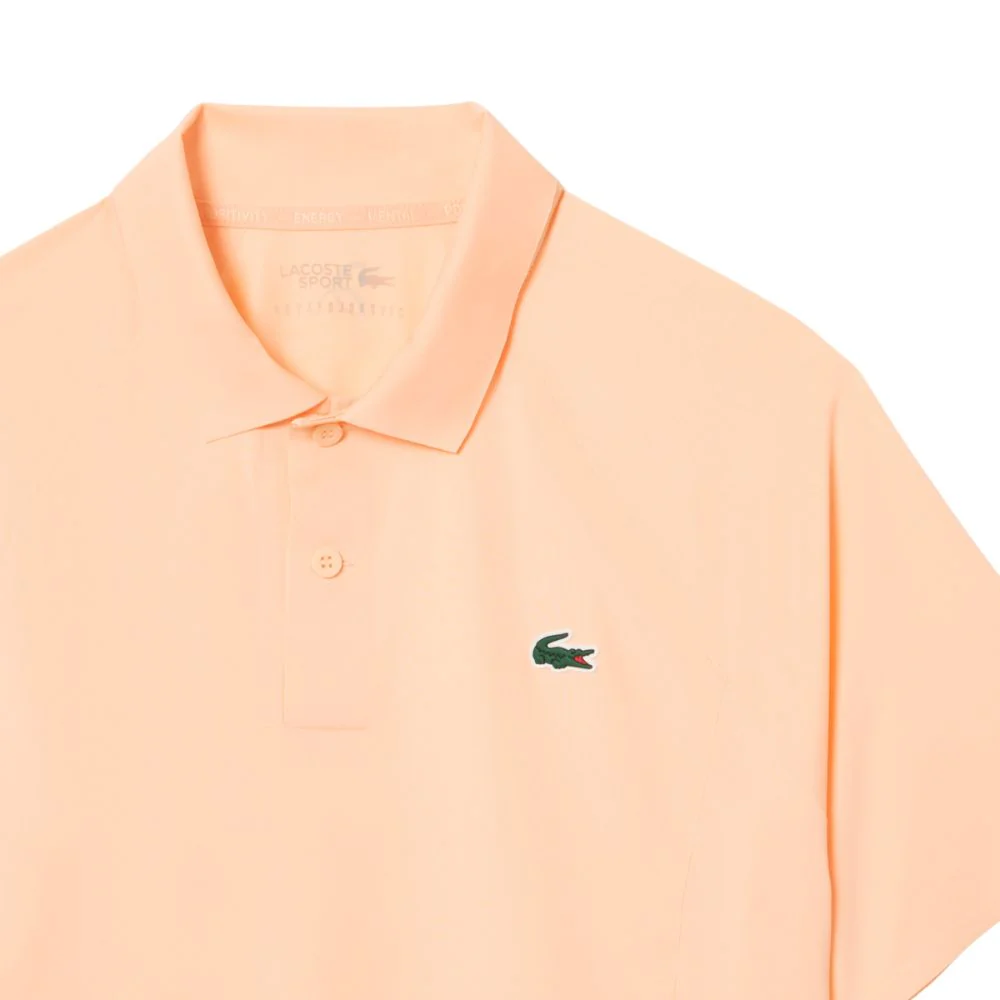Lacoste Polo Tennis Novak Djokovic On Court Heren Oranje - Image 2