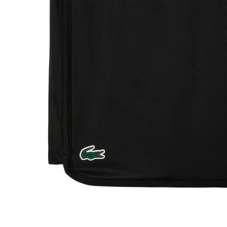Lacoste Short Sport Medvedev Heren Zwart Wit - Image 4
