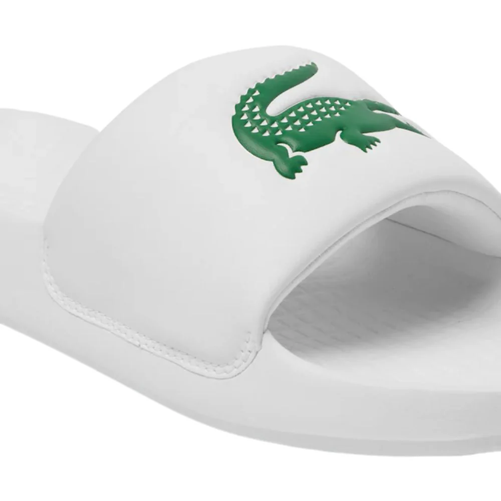 Lacoste Slippers Serve Slide 1.0 Heren Wit Groen - Image 2